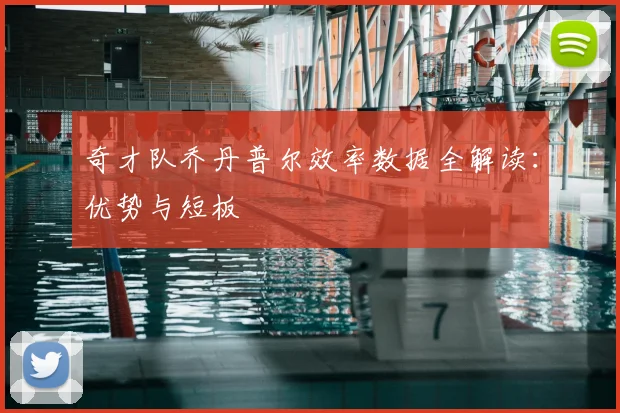 奇才队乔丹普尔效率数据全解读：优势与短板